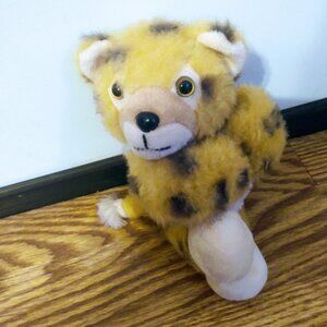 Plush Wild Republic leopard stuffed hugger toy